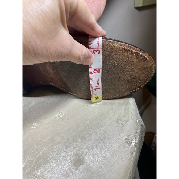 JUSTIN MEN'S CHESTNUT MARBLED DEERLITE ROPER Size 6.5 E 3163 - Picture 9 of 9